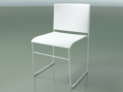 Silla apilable 6600 (polipropileno blanco, V12)