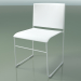 3d model Silla apilable 6600 (polipropileno blanco, V12) - vista previa