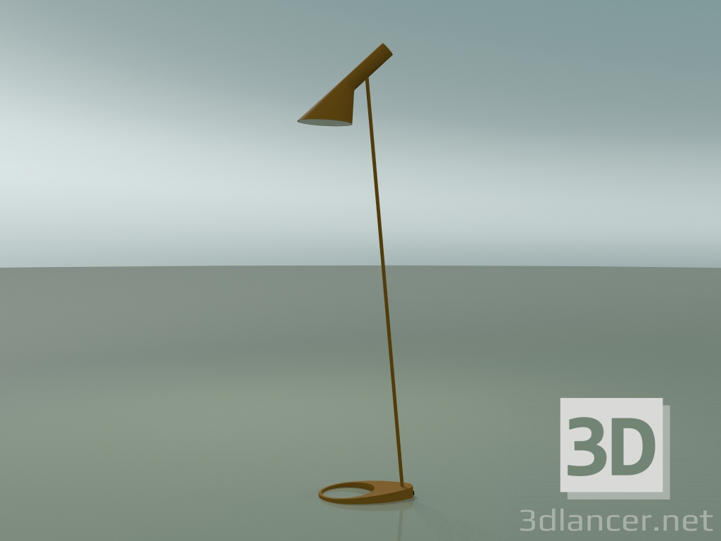 Modelo 3d Luminária de pé AJ FLOOR (20W E27, OCHER AMARELO) - preview