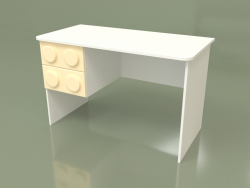 Writing table left (Cream)