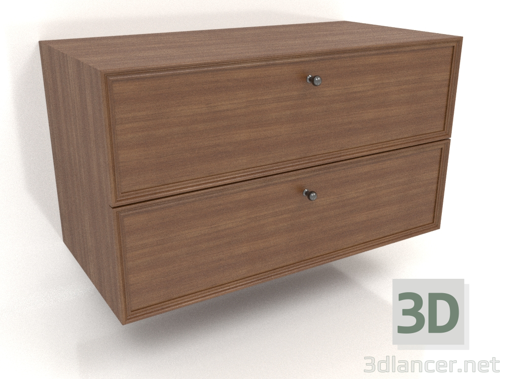 modello 3D Pensile TM 14 (800x400x455, legno marrone chiaro) - anteprima