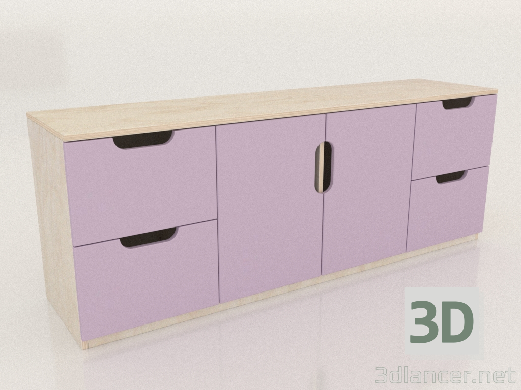 modèle 3D Commode TV MODE (DRDTVA) - preview