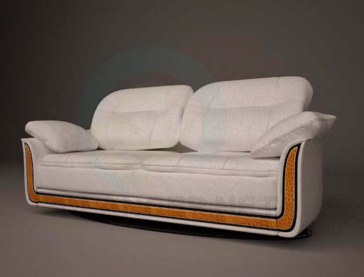 3D modeli Classic sofa - önizleme