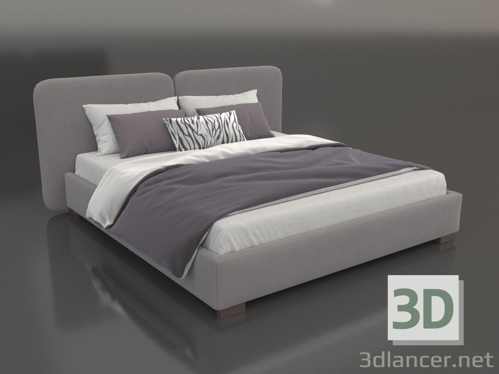 3D Modell Premium-Designerbett Freedom - Vorschau
