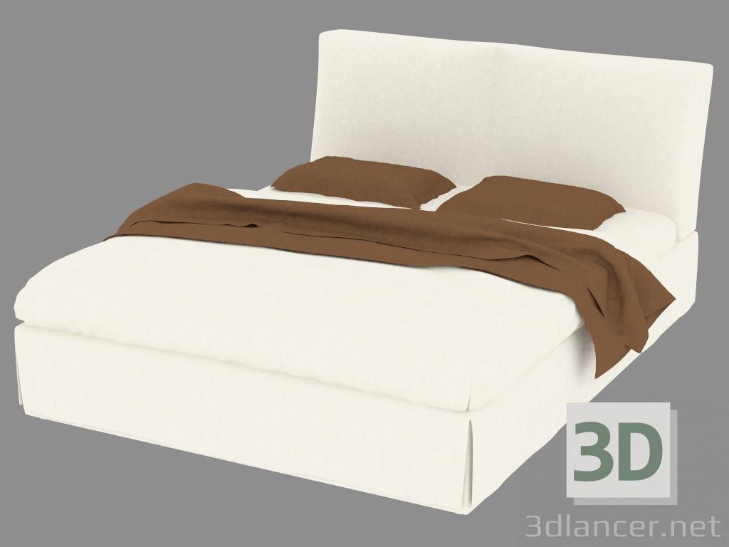 Modelo 3d Cama dupla Altosoft (170) - preview