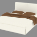 3d model Cama doble Altosoft (170) - vista previa