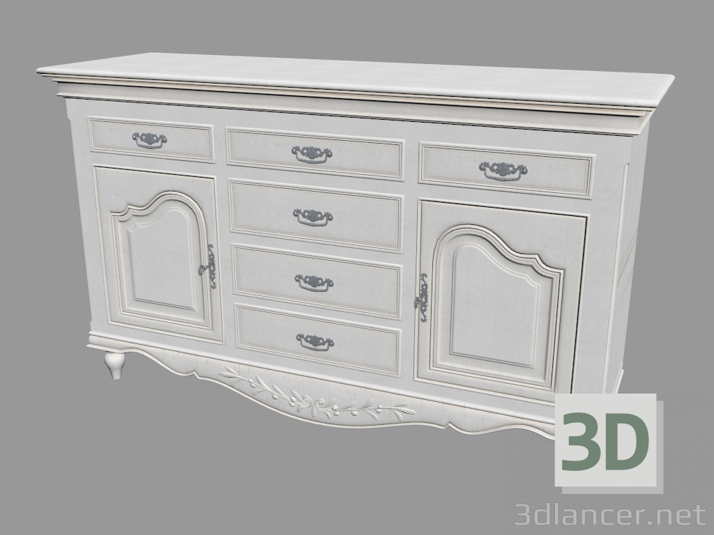 modèle 3D Grande commode (PPBH) - preview