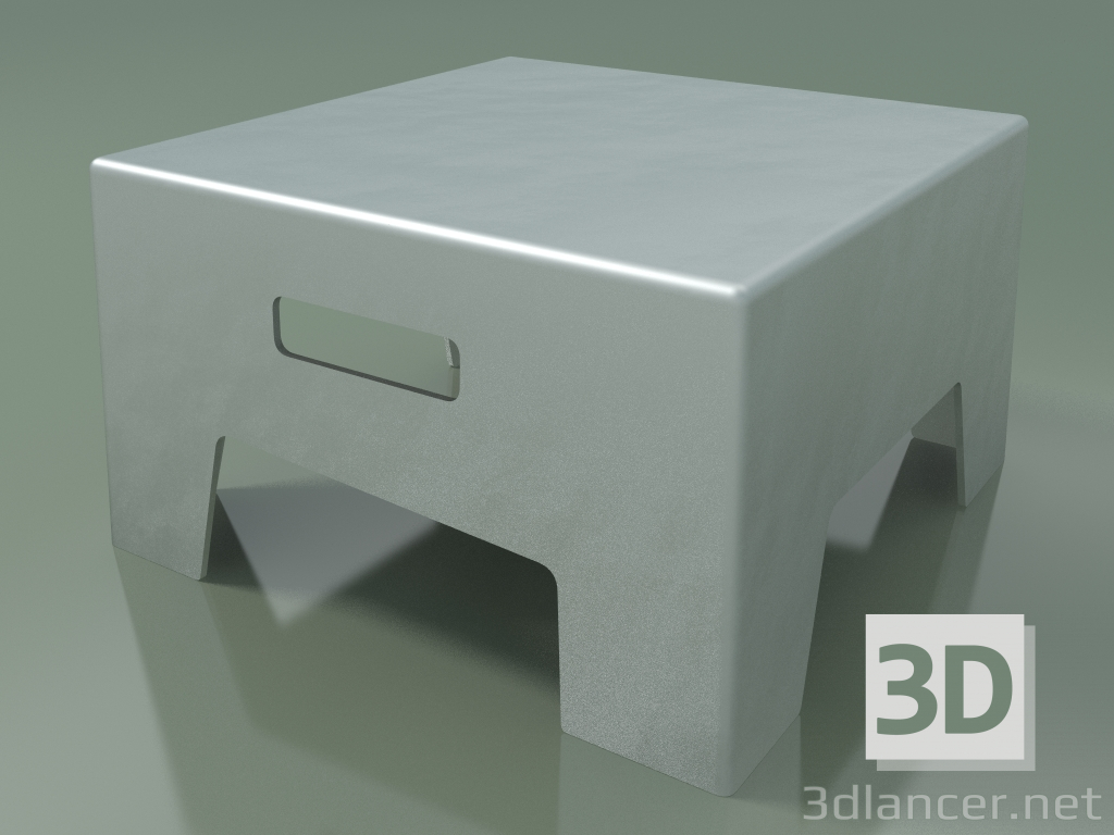 modèle 3D Table d'appoint, tabouret en aluminium InOut IN (45) - preview