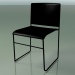 3d model Silla apilable 6600 (polipropileno negro, V25) - vista previa