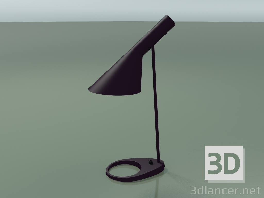 Modelo 3d Candeeiro de mesa AJ TABLE (20W E27, AUBERGINE) - preview