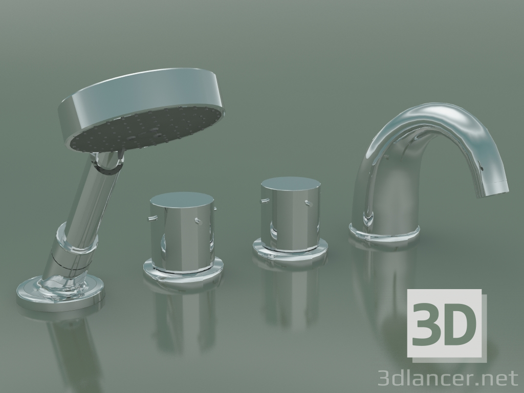 3d model Grifo de baño (10461000) - vista previa