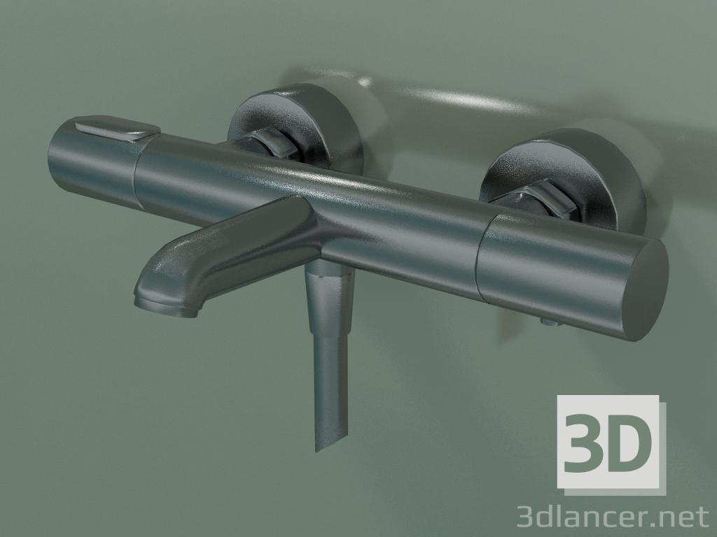 3D Modell Badethermostat für freiliegende Installation (34435340) - Vorschau