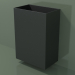 3d model Lavabo de pared (03UN36102, Deep Nocturne C38, L 60, P 36, H 85 cm) - vista previa