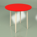 Modelo 3d Mesa do meio Sputnik 80 cm (vermelho) - preview