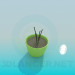 modèle 3D Plante - preview