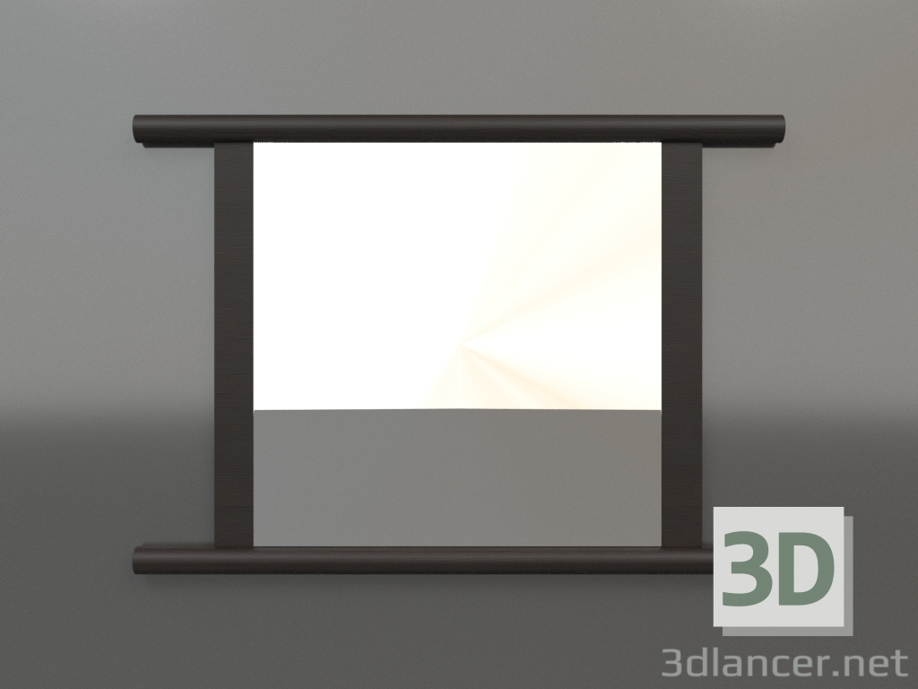 3d model Mirror ZL 26 (800x570, wood brown dark) - preview