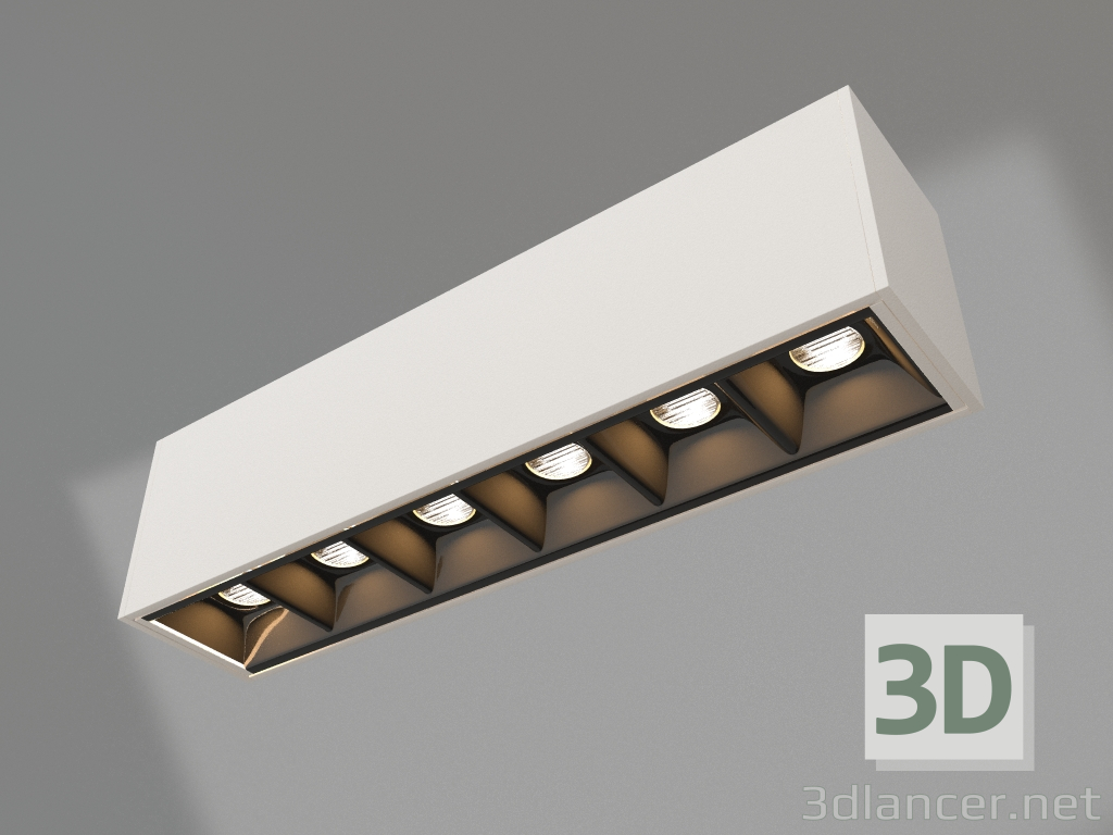 3d model Lamp MAG-LASER-45-L160-6W Warm3000 (WH, 15 deg, 24V) - preview