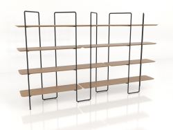 Modulares Rack (Zusammensetzung 9 (06+03+U))