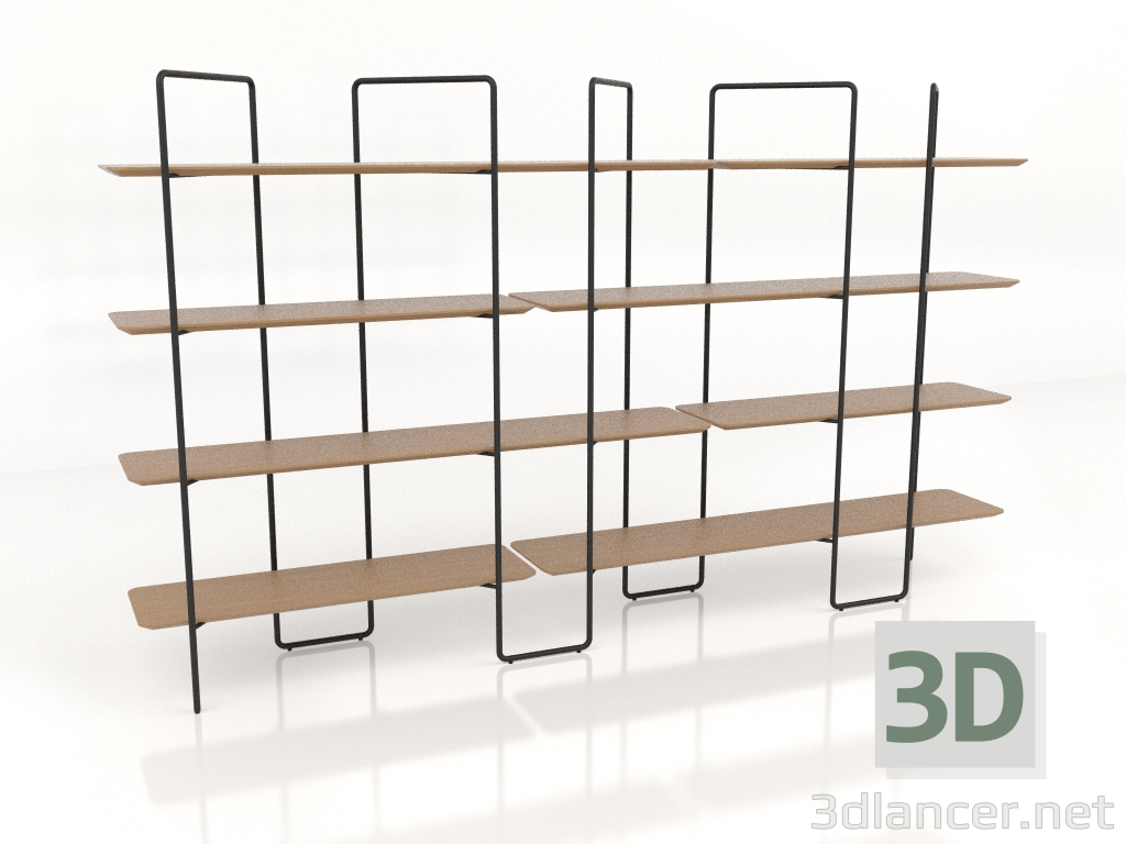 Modelo 3d Rack modular (composição 9 (06+03+U)) - preview