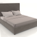 3D modeli Yumuşak çift kişilik yatak Hamilton - önizleme