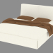 3d model Double-bed Altosoft (180) - preview