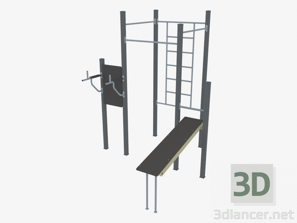 3d модель Спортивний комплекс (WL0014) – превью