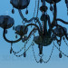 3d model Chandelier with candelabra - preview