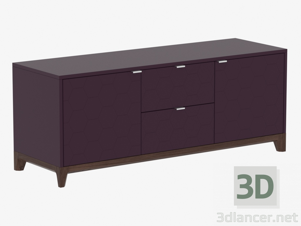 3D modeli TV No. 1 CASE'in altında kaldırım taşı (IDC024105529) - önizleme