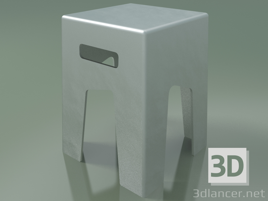 modèle 3D Table d'appoint, tabouret en aluminium InOut IN (46) - preview