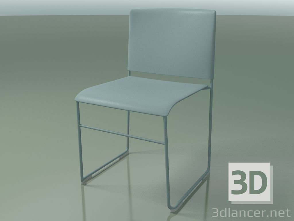 3d модель Стілець стекіруемие 6600 (polypropylene Petrol, V57) – превью