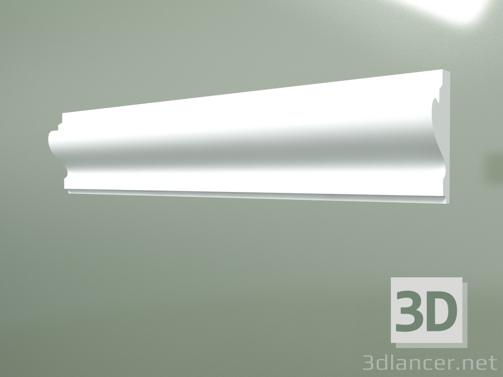 3d model Gypsum molding MT286 - preview