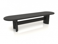 Banc VK 02 (1600x400x350, bois noir)