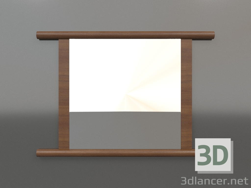 3d модель Зеркало ZL 26 (800x570, wood brown light) – превью