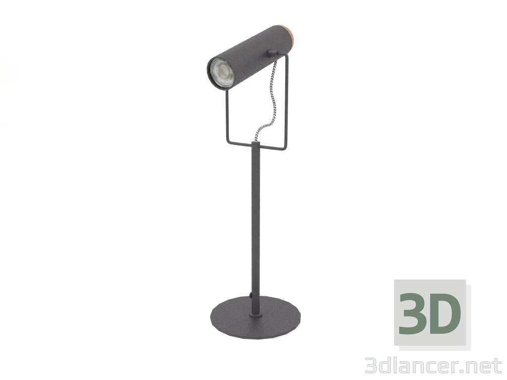 modèle 3D Lampe à poser Marlon (Noir) - preview