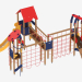 3d model Children's play complex (1403) - preview