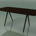 3D Modell Seifenförmiger Tisch 5419 (H 74 - 90x180 cm, 180 ° Beine, furniert L21 wenge, V44) - Vorschau