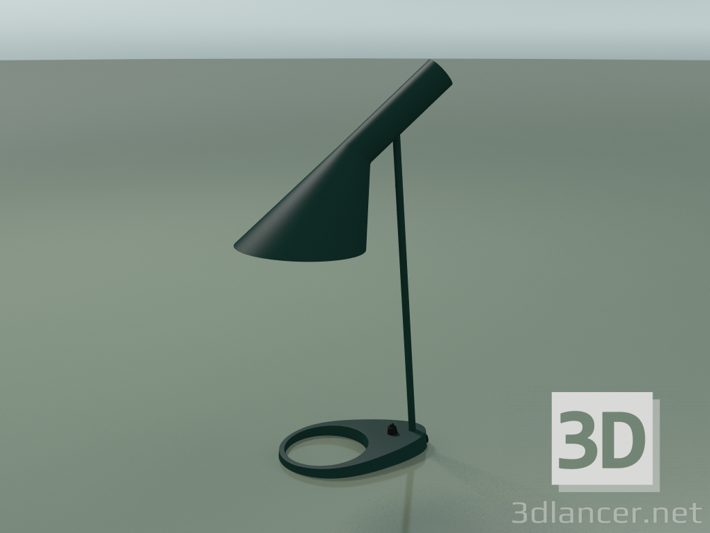 Modelo 3d Candeeiro de mesa AJ TABLE (20W E27, DARK GREEN) - preview