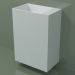 3d model Lavabo de pared (03UN36103, Glacier White C01, L 60, P 36, H 85 cm) - vista previa