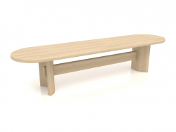 Banc VK 02 (1600x400x350, bois blanc)