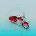 3D Modell Motorrad - Vorschau