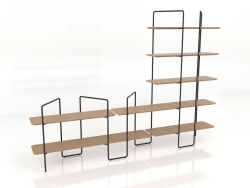 Modulares Rack (Zusammensetzung 11 (04+10+HE))