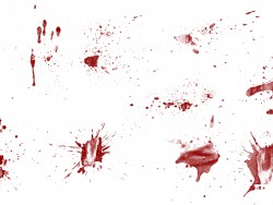 Traces of blood