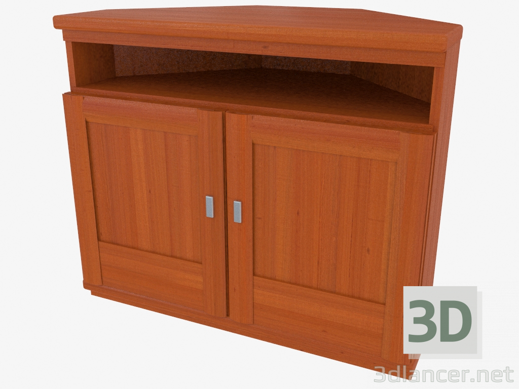 3d model Armario en esquina (9727-40) - vista previa