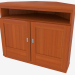 3D Modell Eckschrank (9727-40) - Vorschau