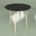 Modelo 3d Mesa do meio Sputnik 80 cm (preto) - preview