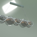 Modelo 3d Lustre suspenso Galicia 353-4 Smart (cromo) - preview