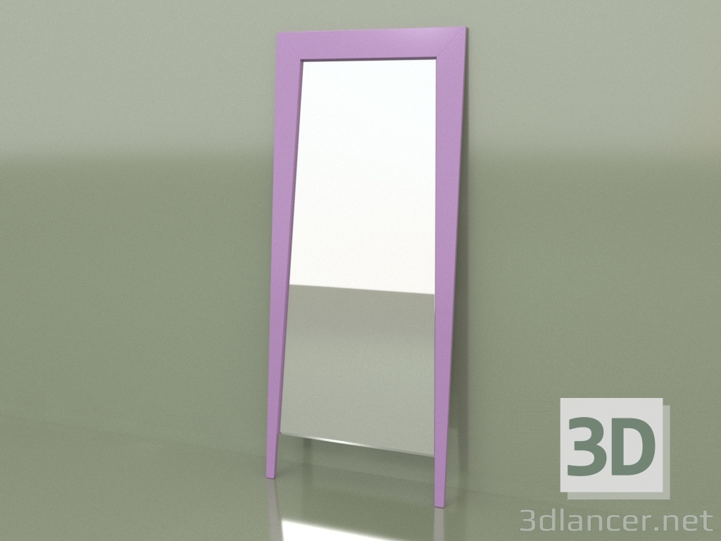 3d model Espejo EGO (Morado) - vista previa