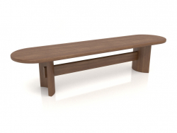 Bench VK 02 (1600x400x350, wood brown light)