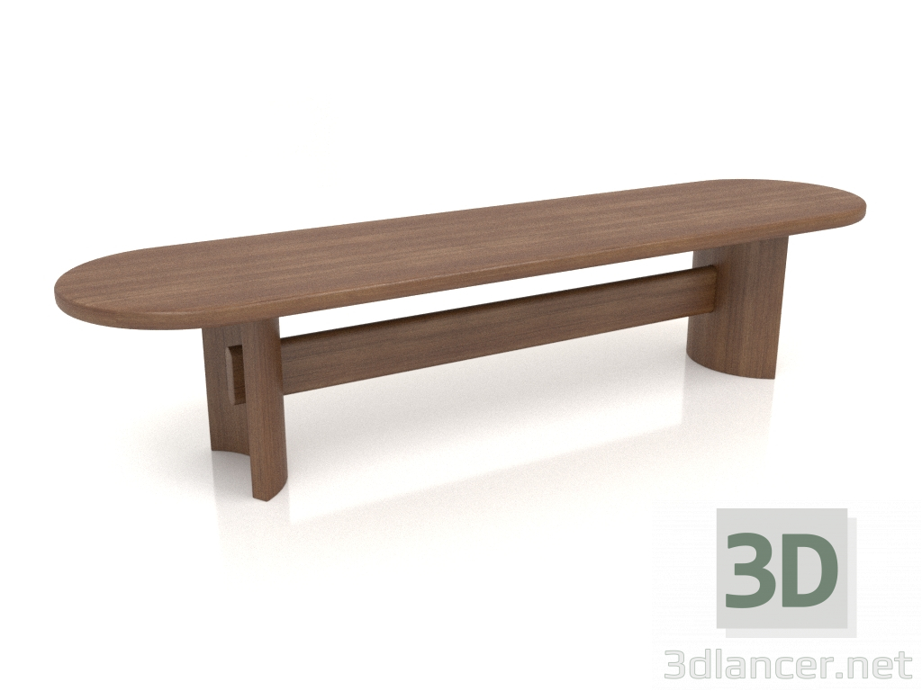 Modelo 3d Banco VK 02 (1600x400x350, madeira castanho claro) - preview