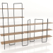 3d model Modular rack (composition 12 (05+10+U)) - preview